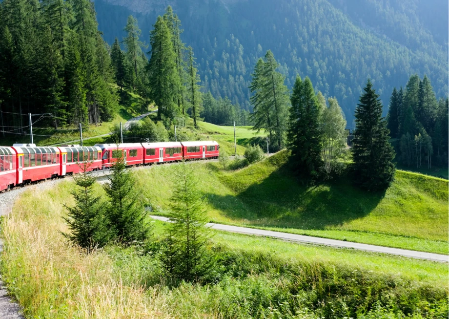 Панорамная Швейцария и озеро Комо 🌿