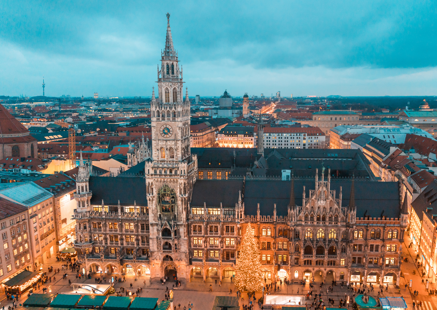 Рождественский Мюнхен🎅 и замок Нойшванштайн🏰