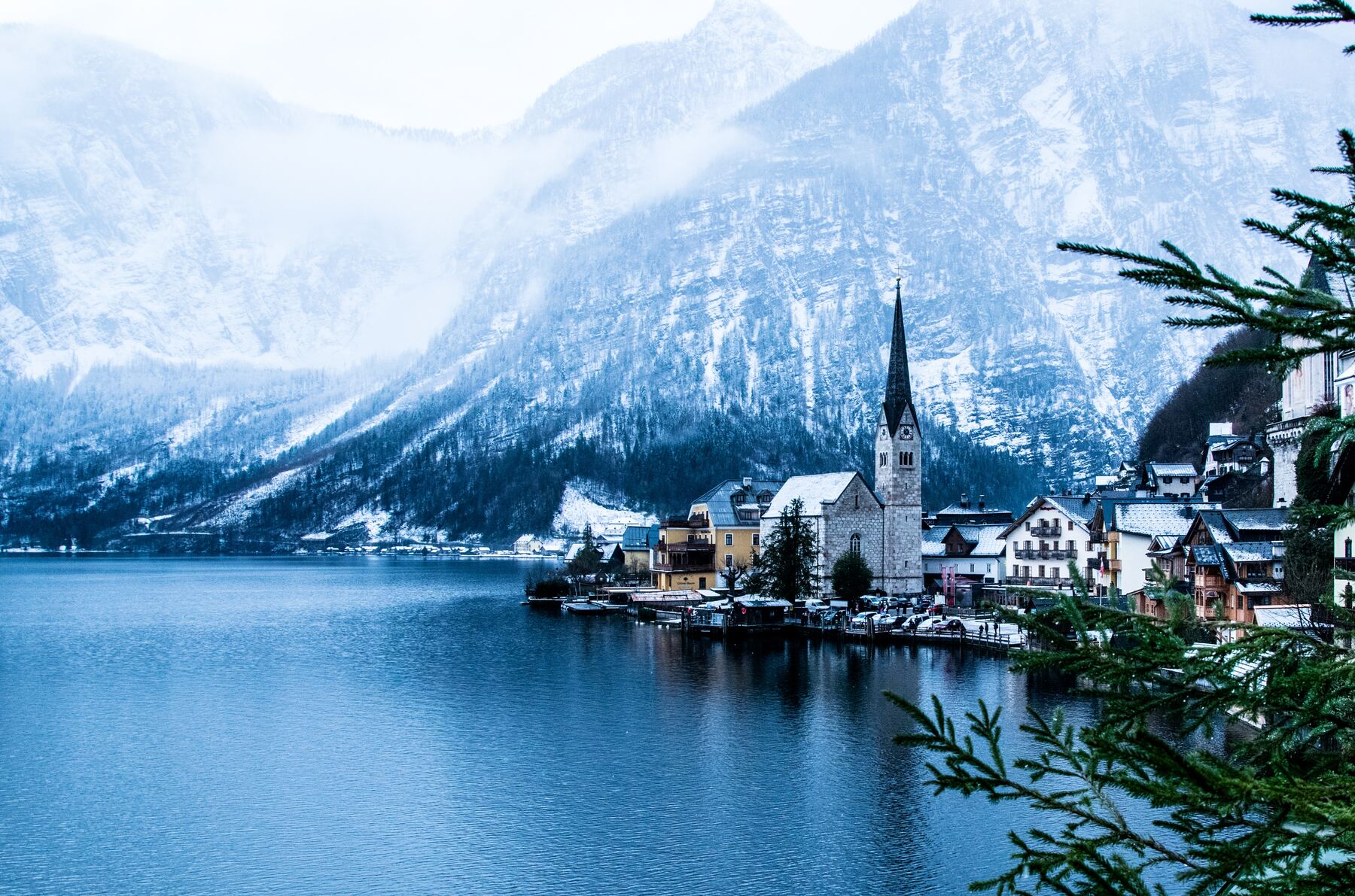 Снежная сказка: Гальштат и Зальцбург❄