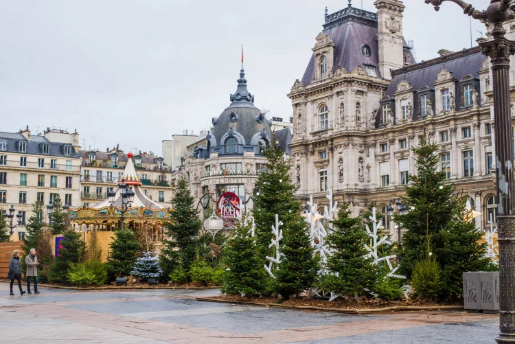 Рождество в Париже 🎄