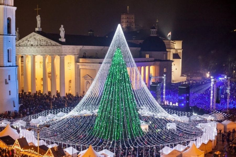 🎄Рождественская сказка Литвы: Тракай и Вильнюс