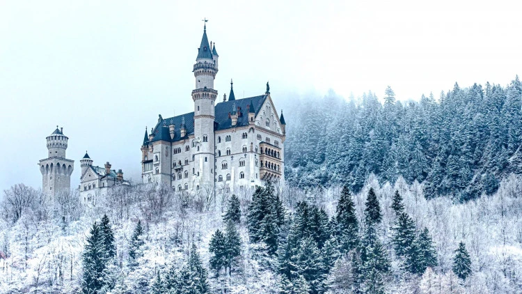 Рождественский Мюнхен🎅 и замок Нойшванштайн🏰