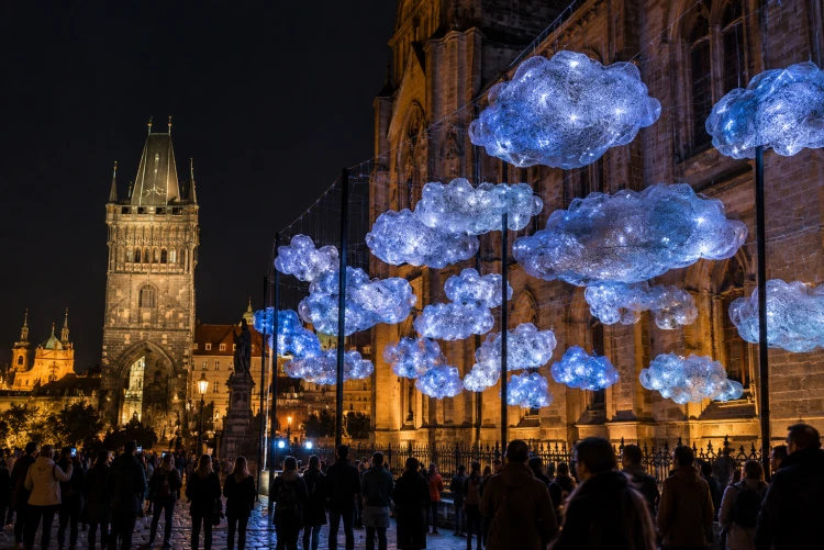 Прага и фестиваль света✨