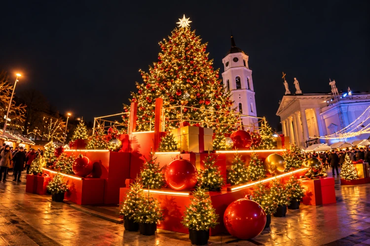 Рождественский Вильнюс🎄 + Тракайский замок